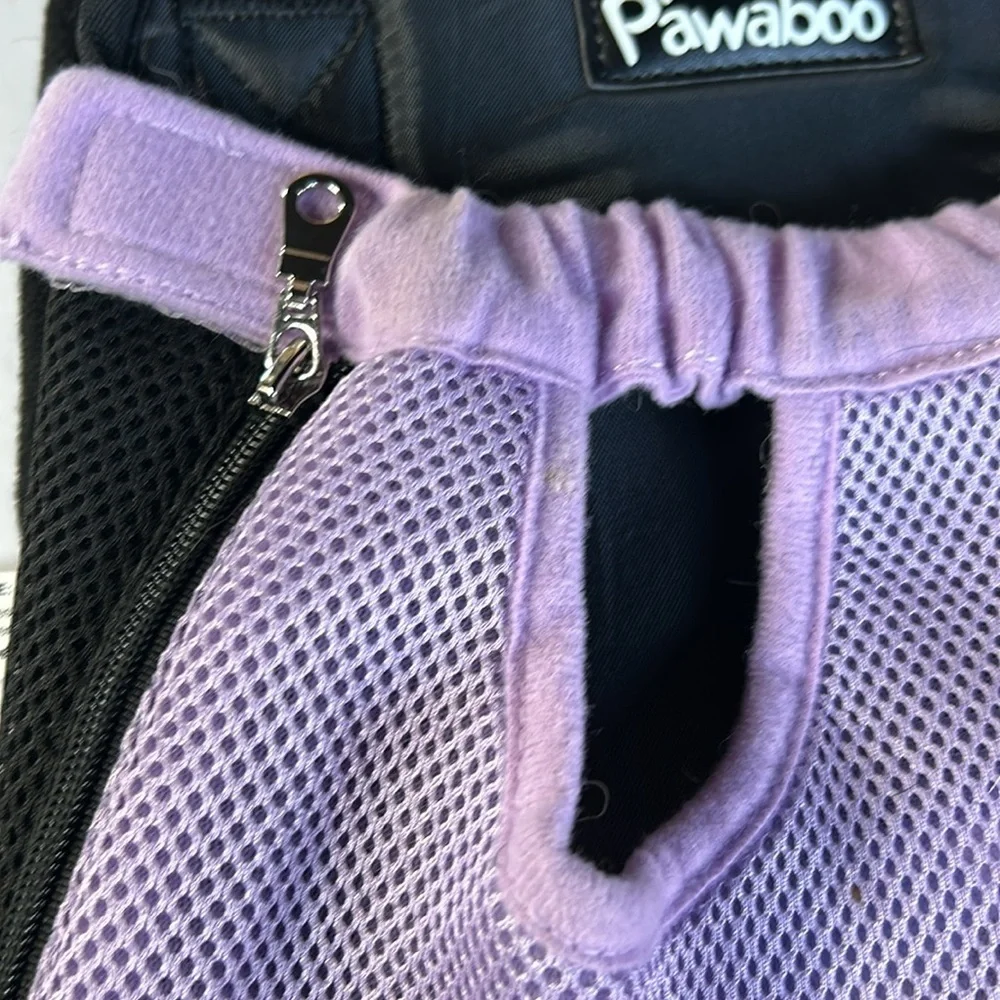 Pawaboo Pet Carrier Backpack dogs cats L 12-15lbs